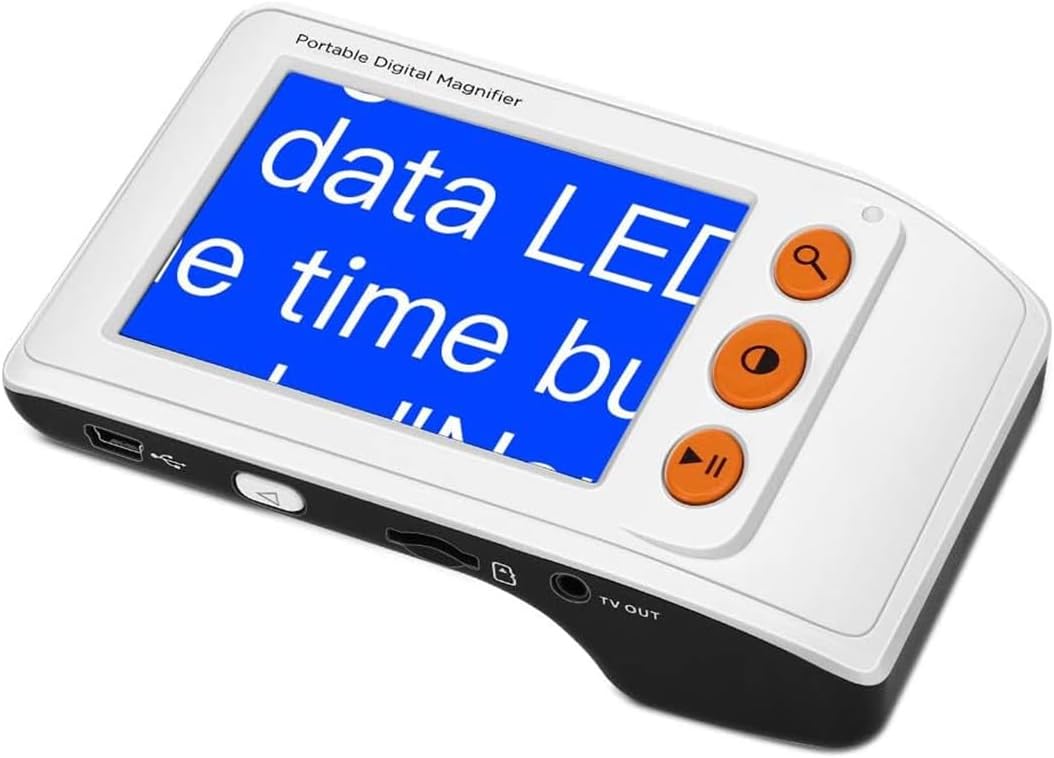  Low Vision Solution: Eyoyo 3.5-Inch LCD Video Magnifier