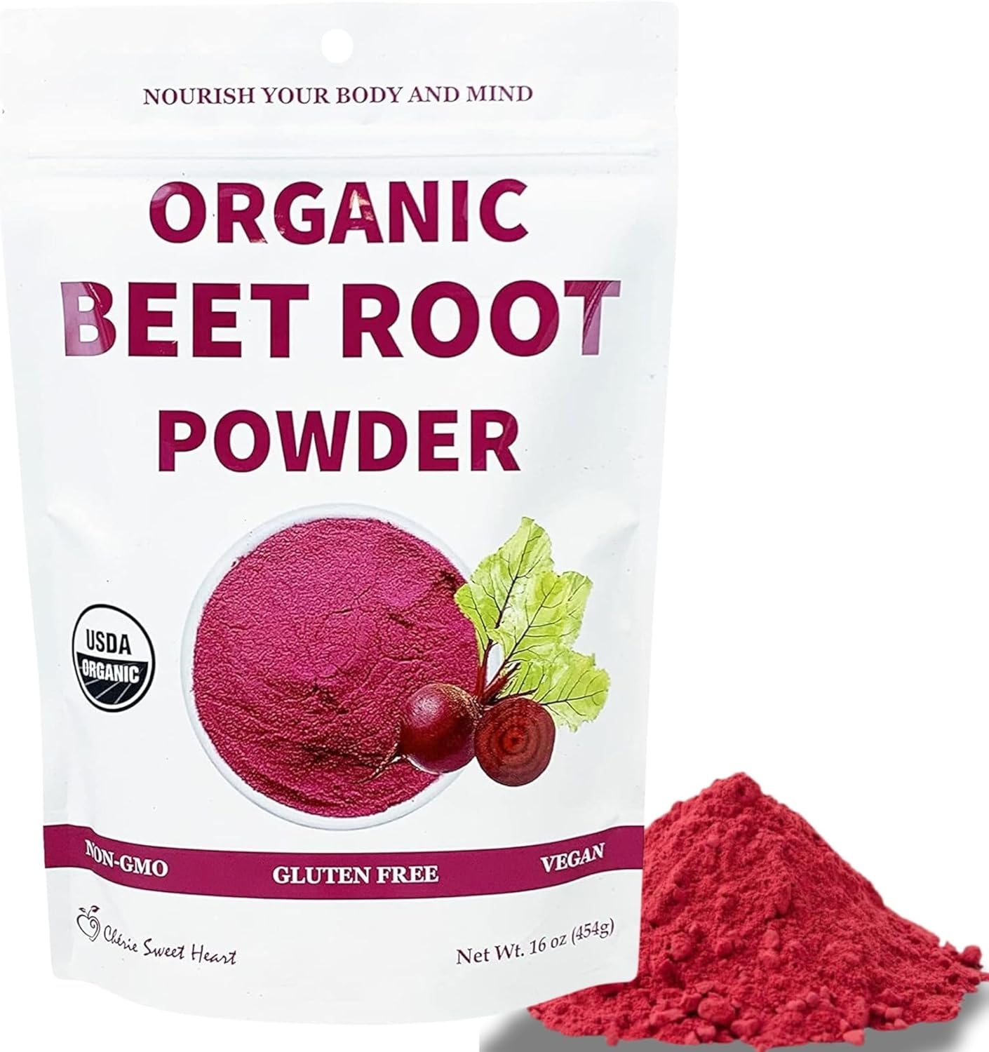 Chérie Sweet Heart Organic Beet Root Powder Benefits