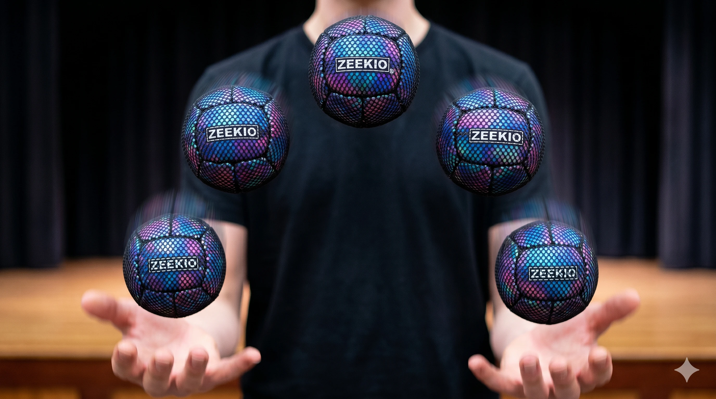 Zeekio Galaxy Juggling Balls