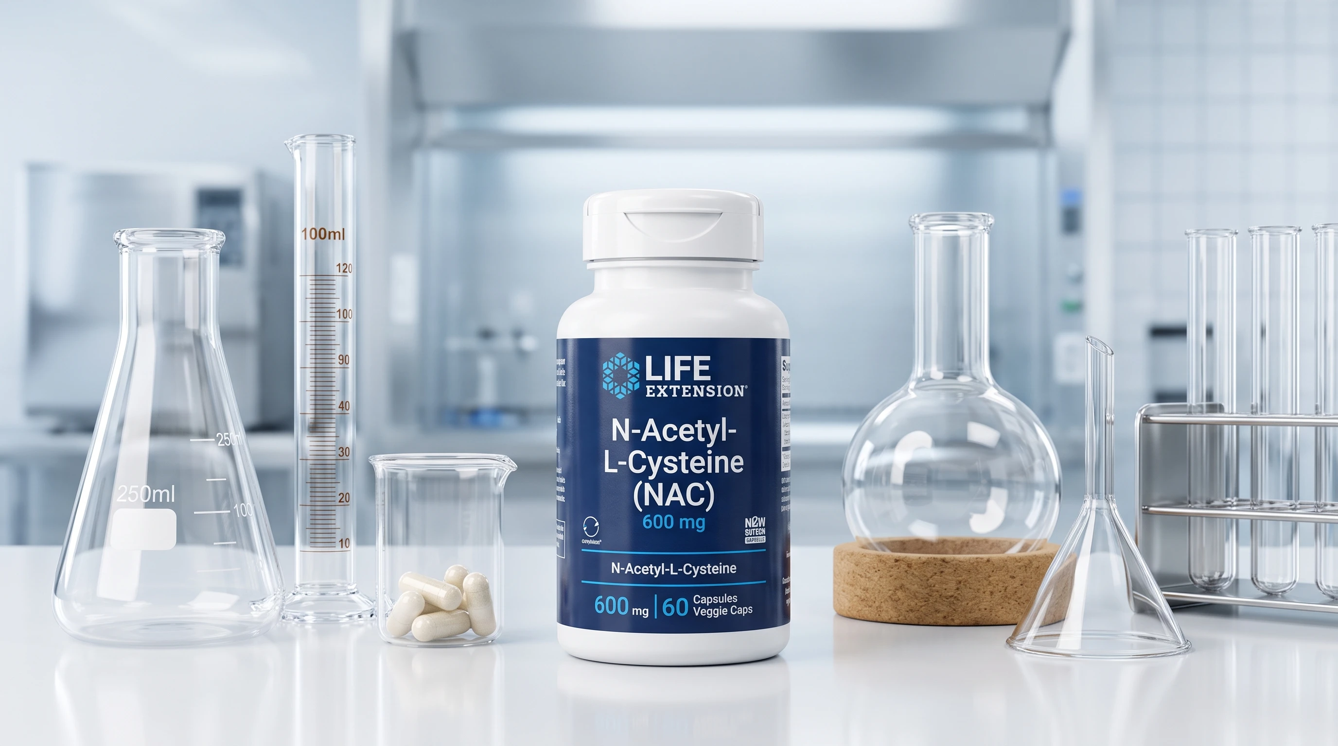 Life Extension N-Acetyl-L-Cysteine (NAC), Immune, Respiratory, Liver Health