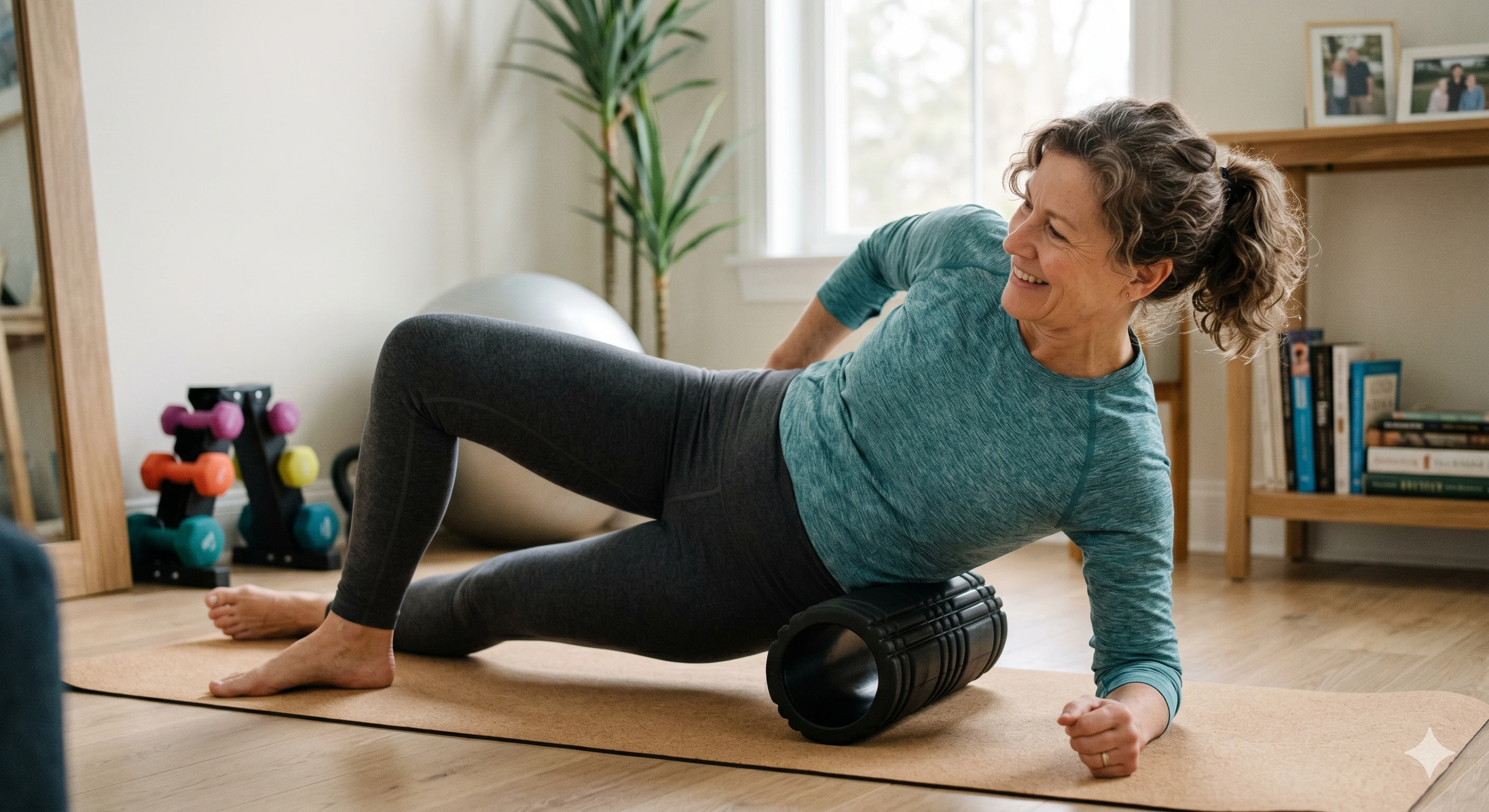 Foam Roller Techniques for Massage, Stretches and Improved Flexibility