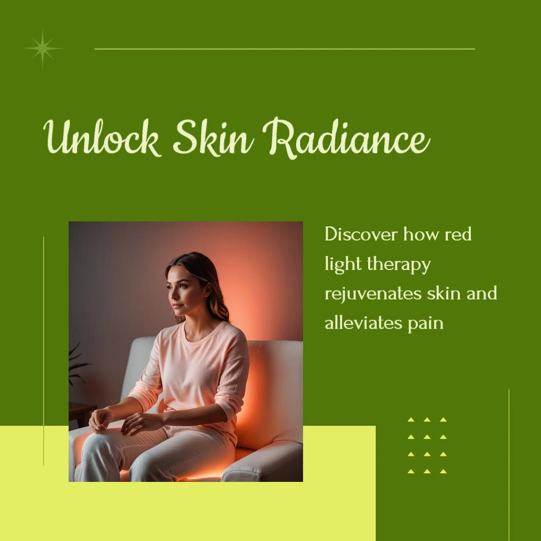 Unlock Skin Radiance & Pain Relief with At-Home Power: Red Light Therapy