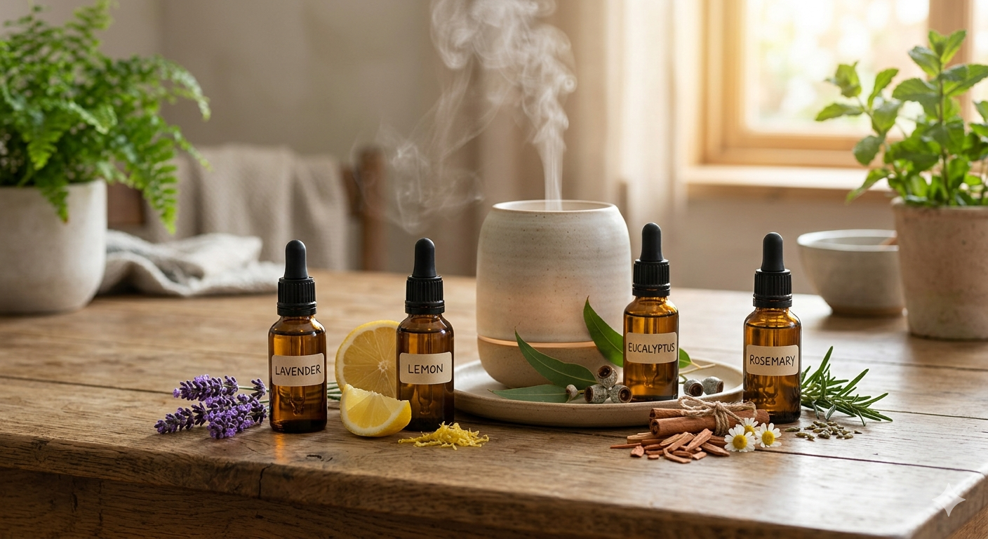 Aromatherapy & Essential Oils — Uses, Effects & Skin Benefits